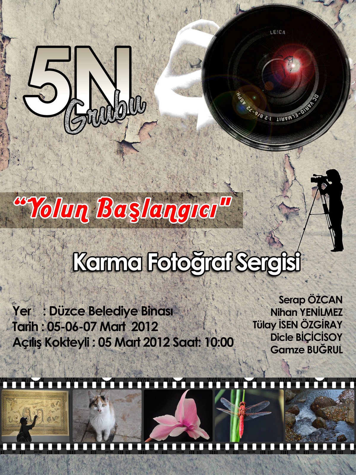 5n Grubundan "Yolun Başlangıcı" Fotoğraf Sergisi
