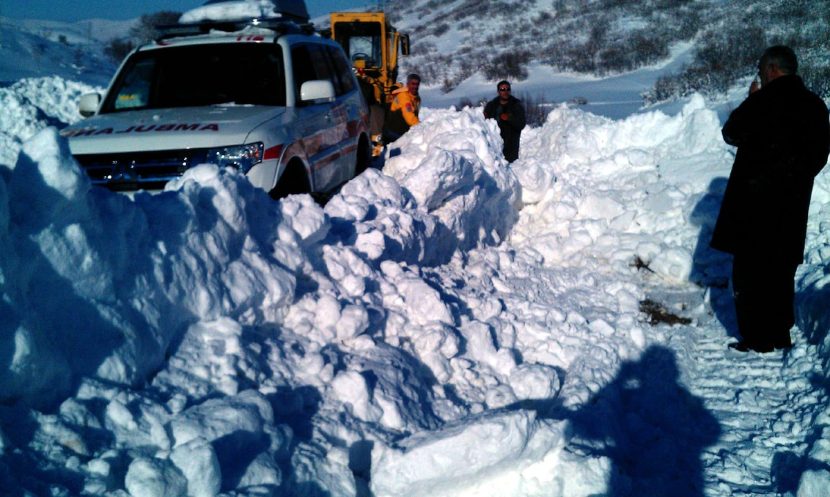 Bitlis\'te Paletli Ambulanslar 68 Hastaya Gitti