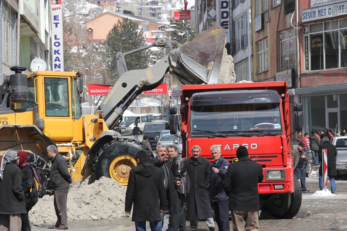 Hakkari\'de Karla Mücadele Çalışması