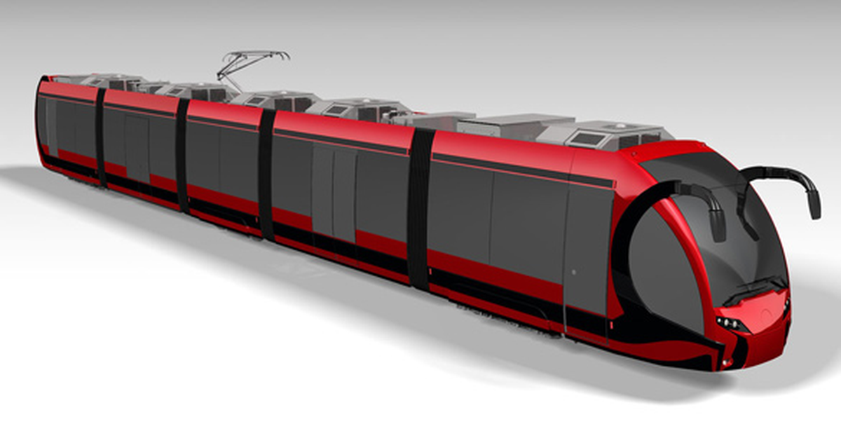 İlk Yerli Tramvay Eurasia Rail Fuarı\'nda.