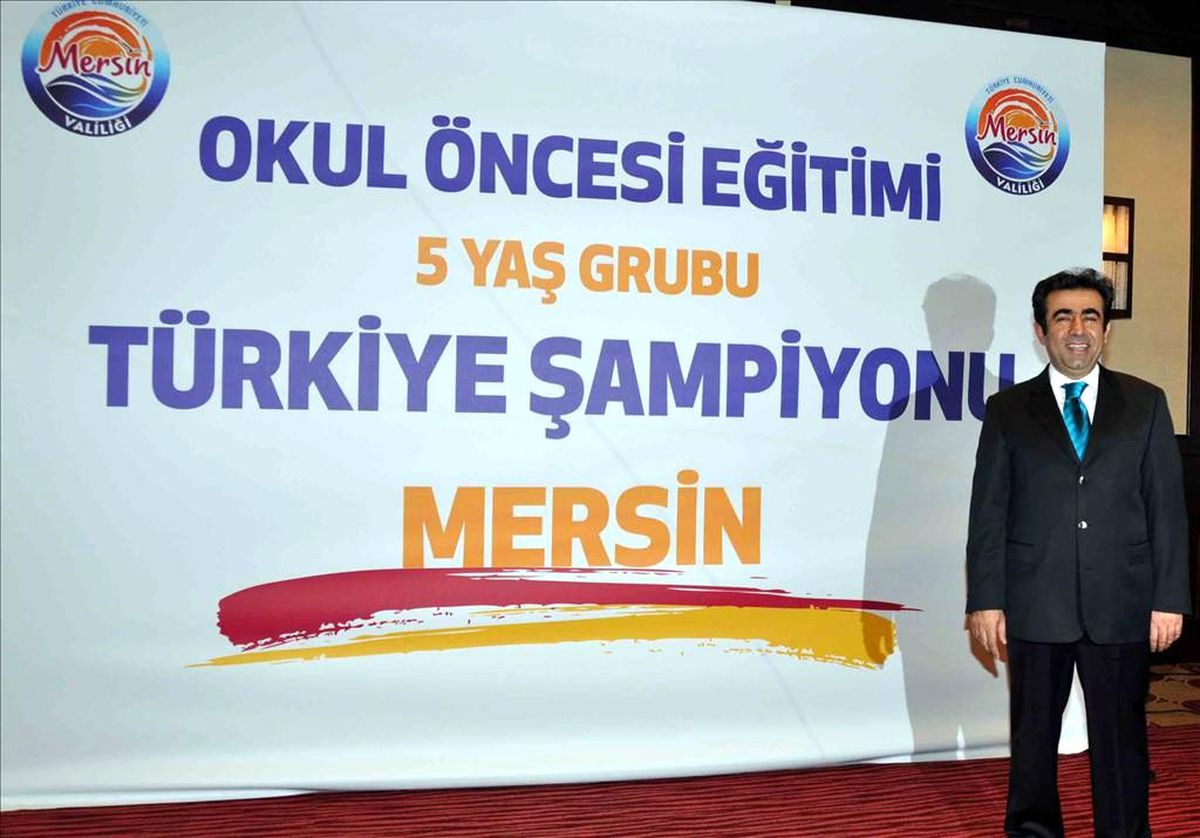 Mersin, Okul Öncesi Eğitim 5 Yaş Grubunda Türkiye Şampiyonu
