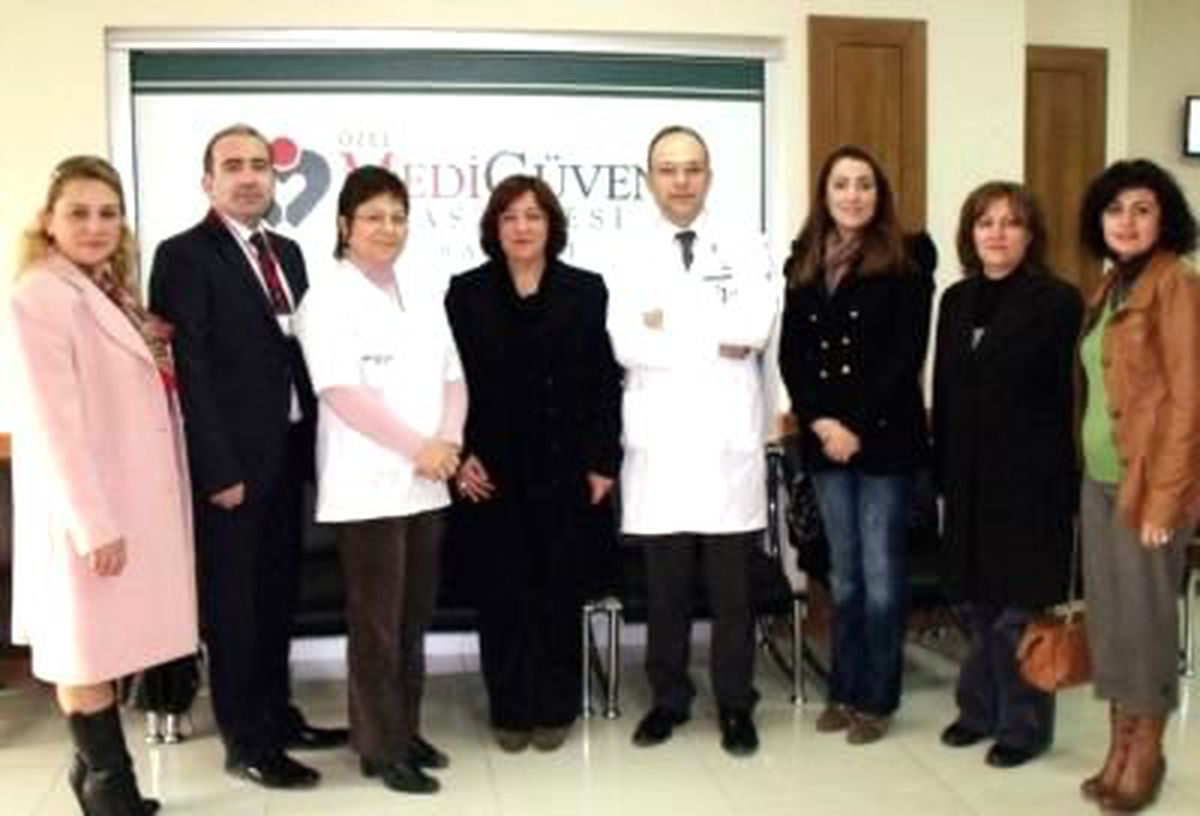 Salihli Kadınlar Birliği, Medigüven Hastanesi'ni Ziyaret Etti