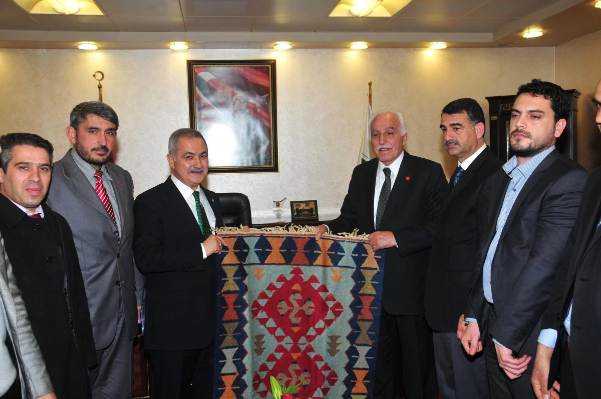 Sp Genel Başkanı Kamalak\'tan Osmaniye Belediyesi\'ne Ziyaret