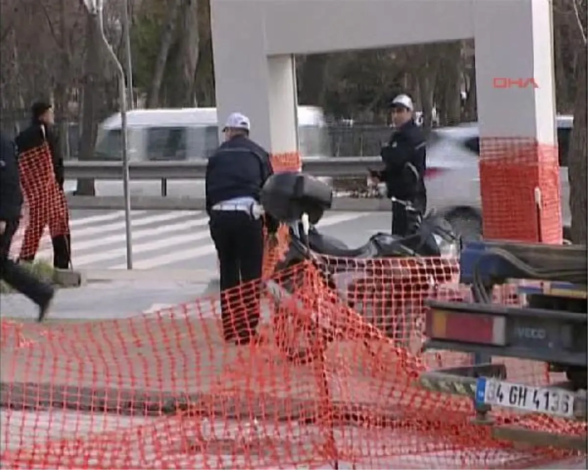 Başbakan\'ın Güzergahında Motosiklet Hareketliliği