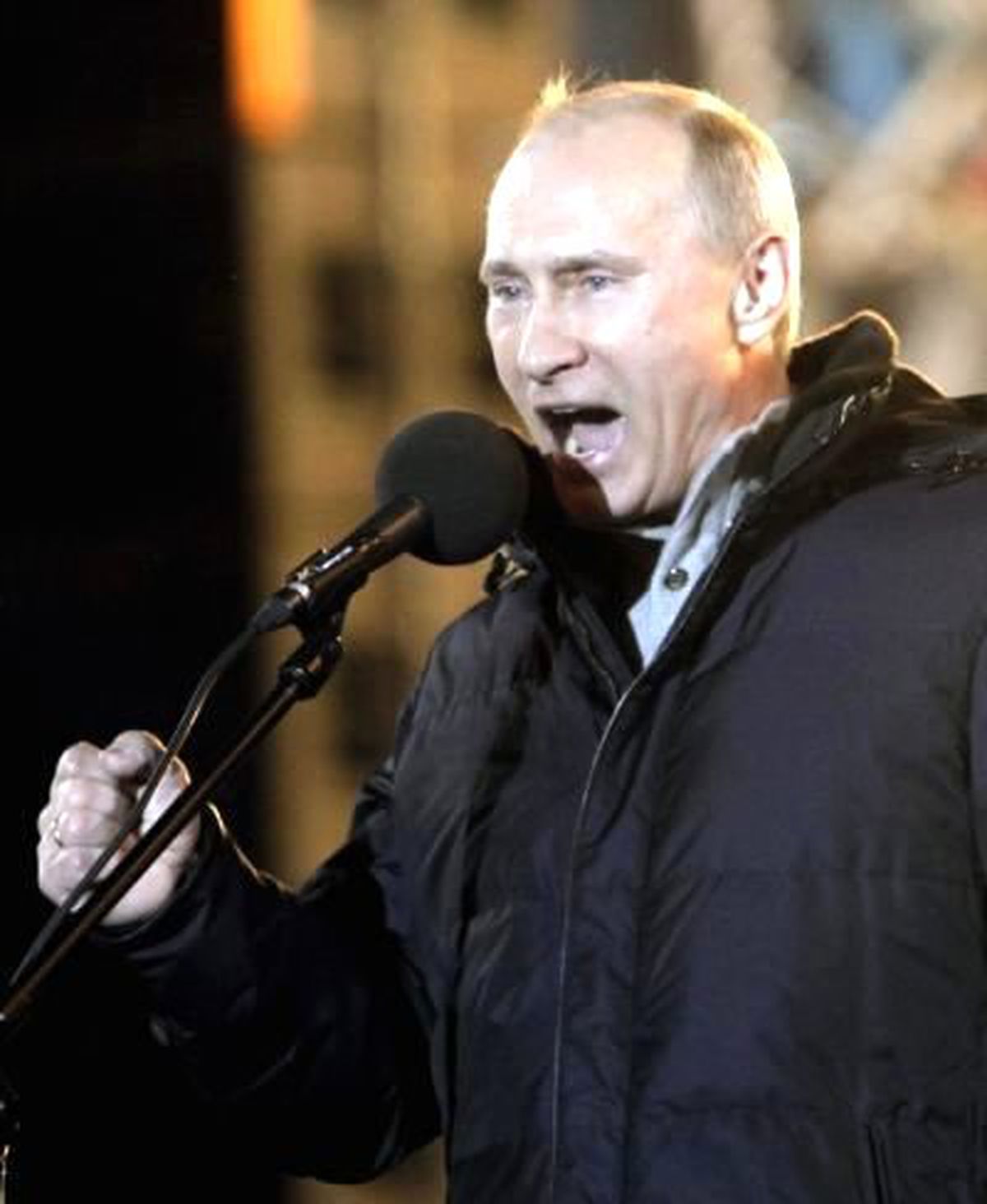 Putin, Zaferini Kutladı