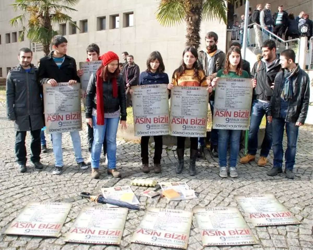 Adliye Önünde Saç Kesen Öğrencilere Çevreyi Kirletme Cezası