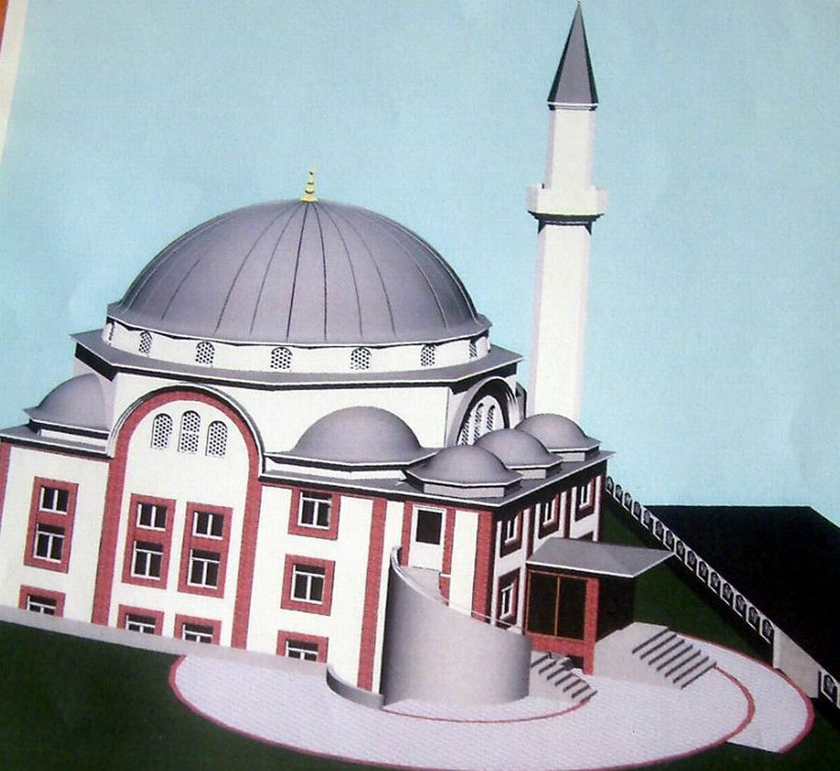 Bigadiç\'te Cami İnşaatı Hayırseverleri Bekliyor