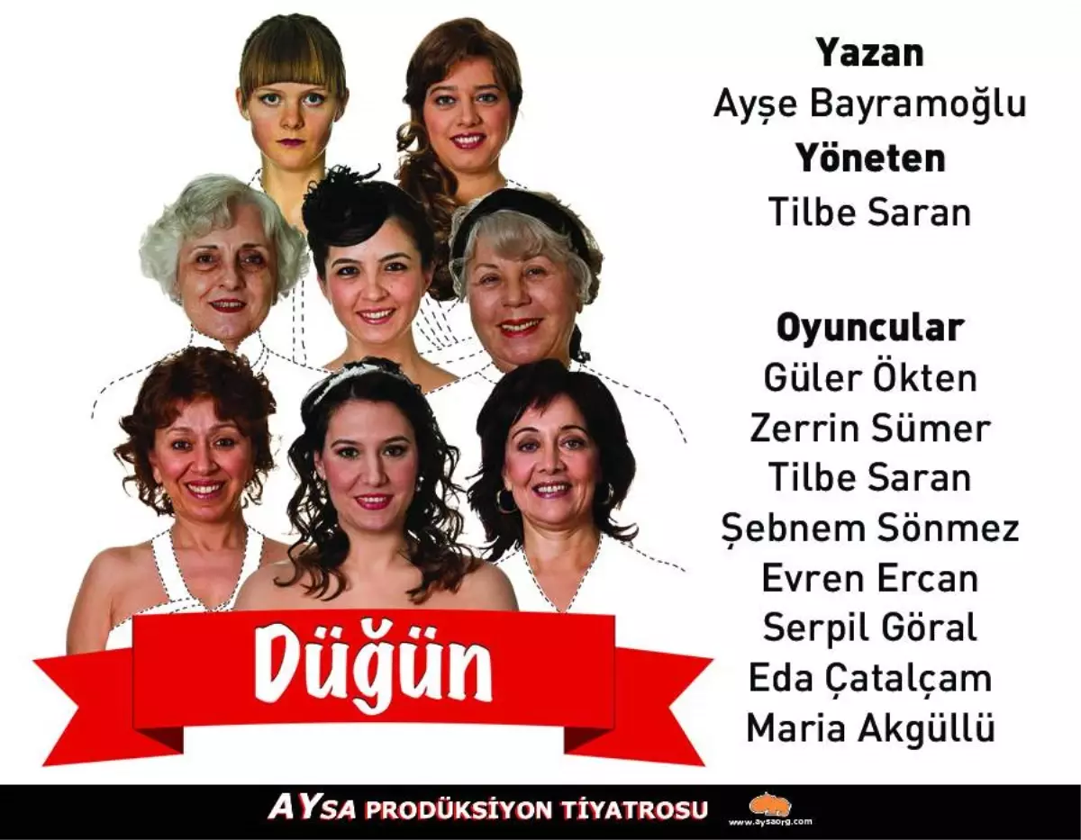 "Düğün" Akçiçek\'te Sahnelenecek