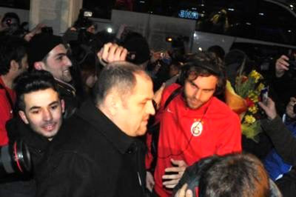 Galatasaray Kafilesi Sivas'a Geldi