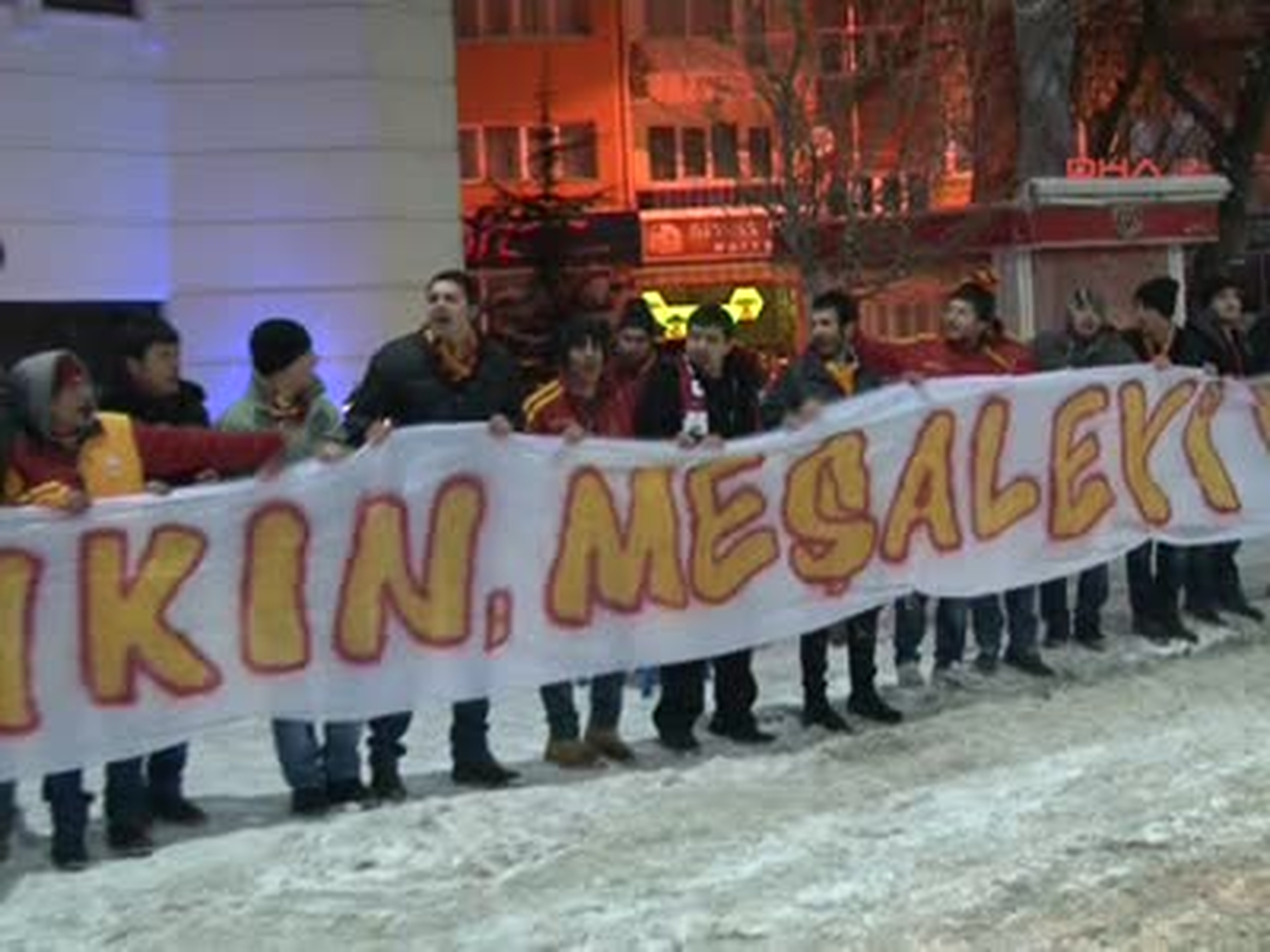Galatasaray Kafilesi Sivas'a Geldi