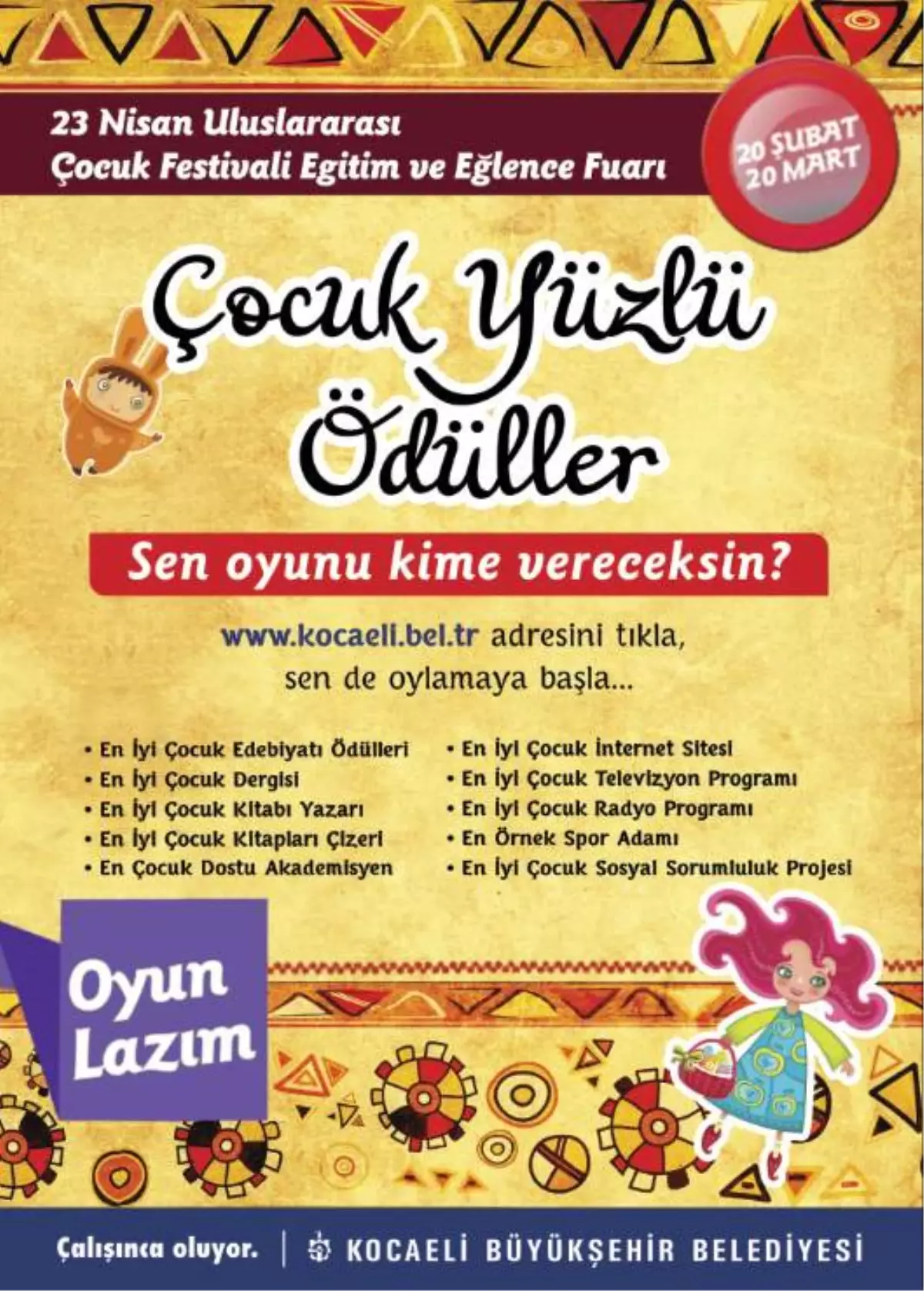 Kocaeli\'de Çocuklar Enlerini Seçiyor