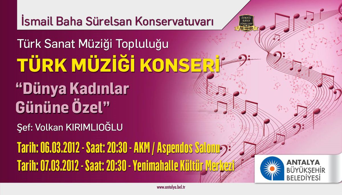 Konservatuvardan \'Kadınlar Günü Konseri\'