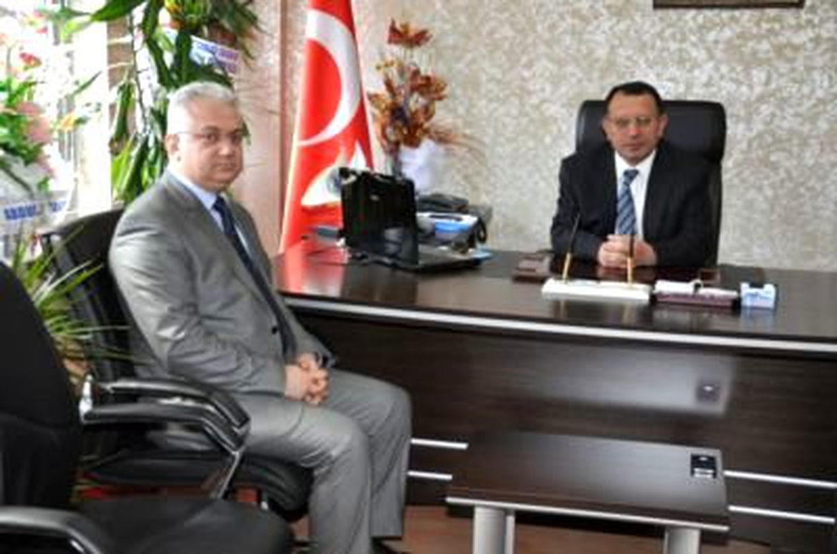Malatya Valisi Ulvi Saran, Orman ve Sağlık Müdürlerini Ziyaret Etti