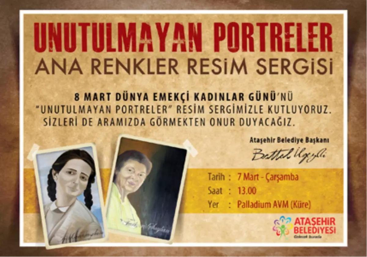 "Unutulmayan Portreler" Sergisi