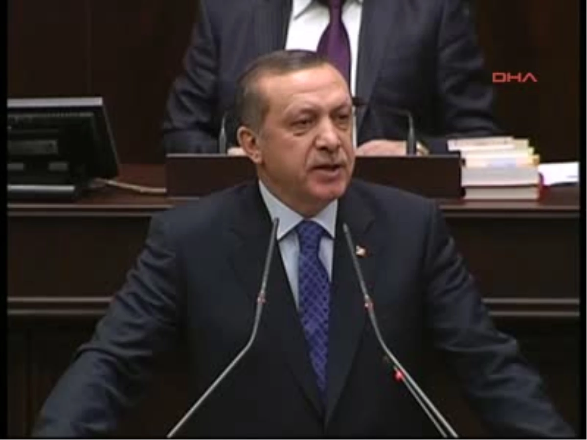 Başbakan Erdoğan Partisinin Grup Toplantısında Konuştu