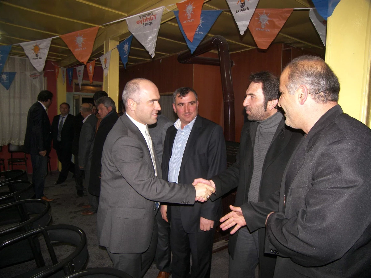 AK Parti Erzurum İl Başkanı Murat Kılıç, Narman İlçe Teşkilatını Ziyaret Etti