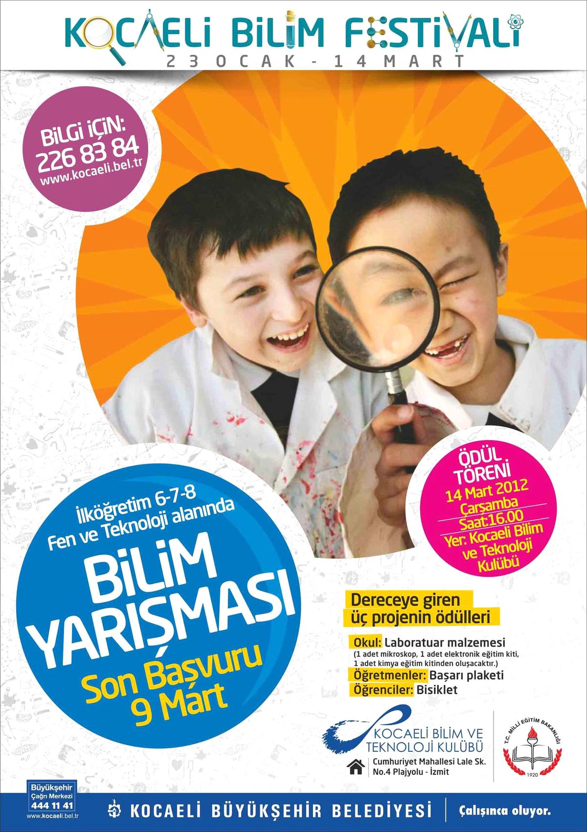 Bilim Yarışması İçin Son Başvuru Cuma