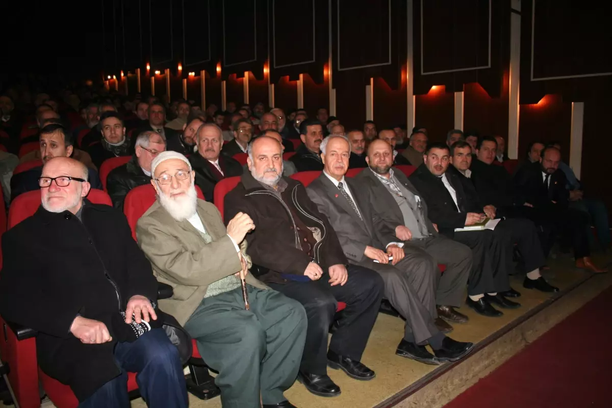 'Dava Adamı Erbakan' Konulu Konferans Yapıldı