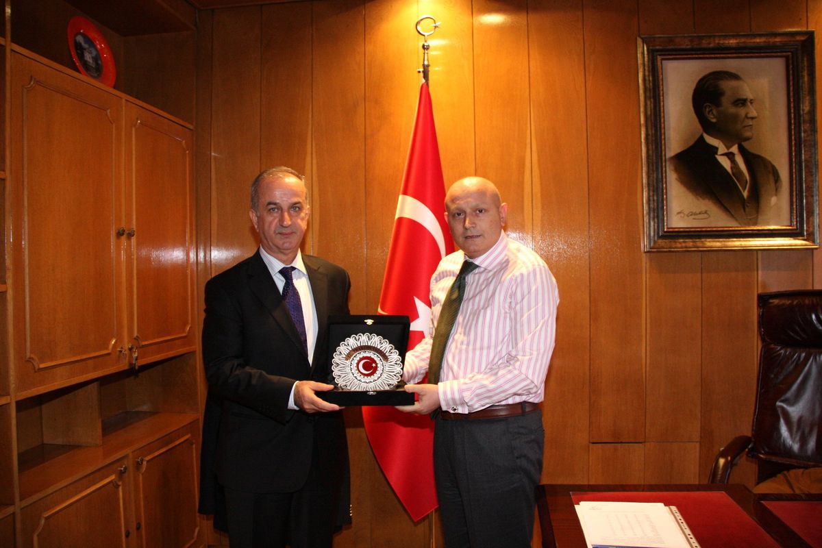 DSİ Bölge Müdürü Çıtır\'dan Vali Kızılcık\'a Veda Ziyareti