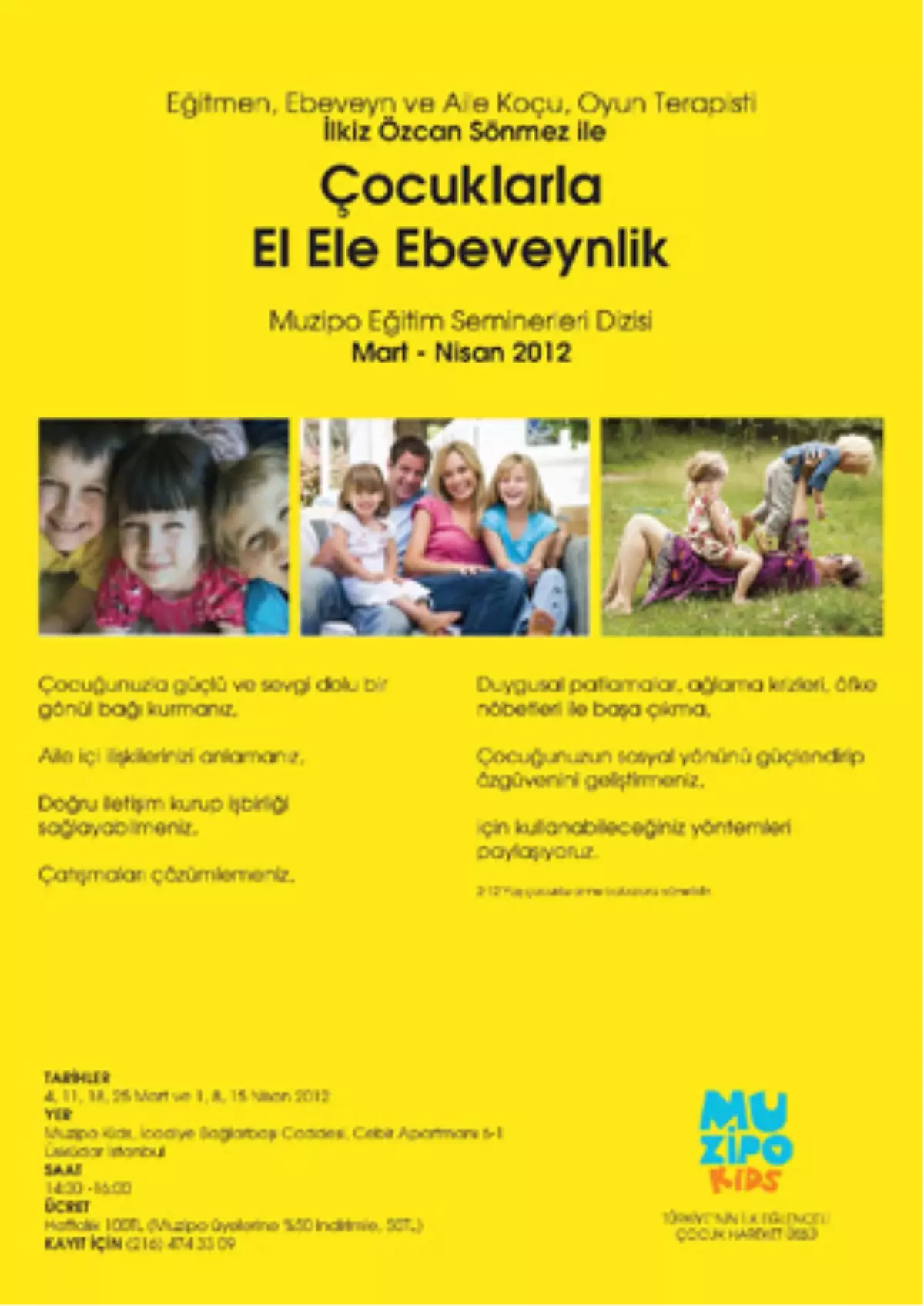 \'\'El Ele Ebeveynlik" Semineri