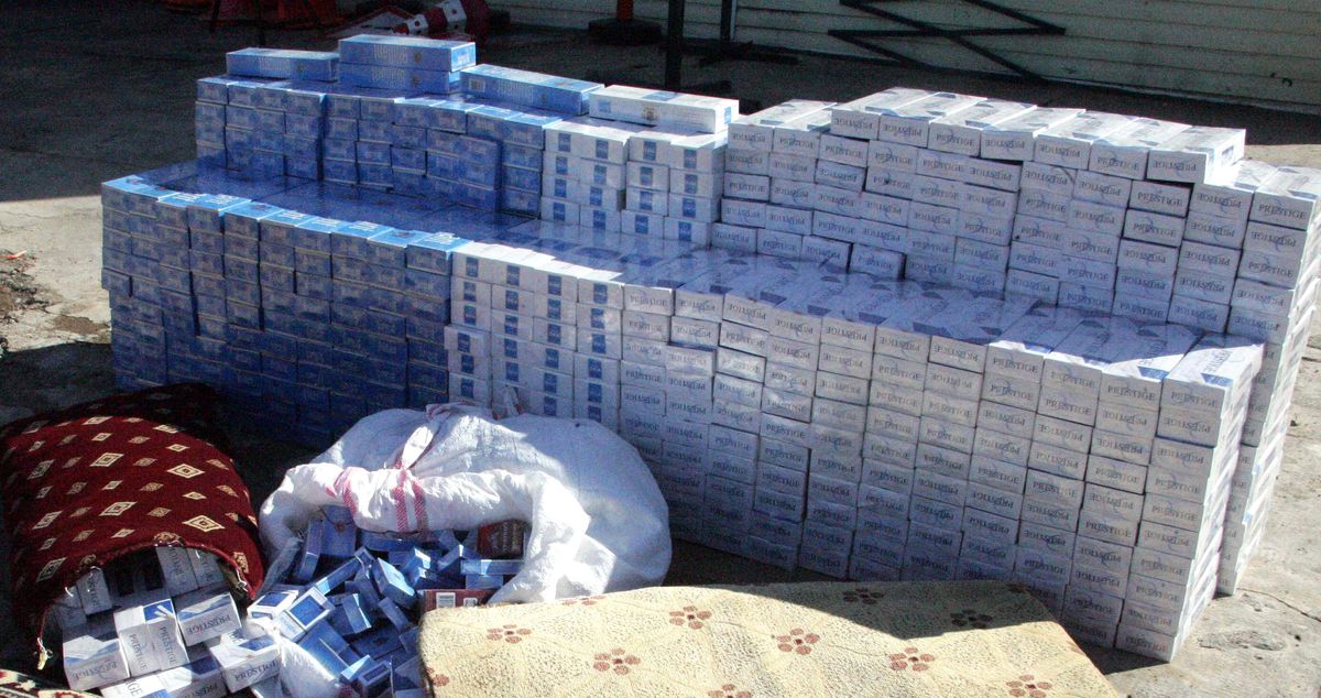 Jandarma İki Ayda 40 Bin Karton Kaçak Sigara Ele Geçirdi