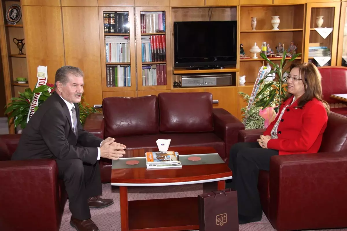 Neü Rektörü Kılıç'tan Milli Eğitim Müdürü'ne Ziyaret