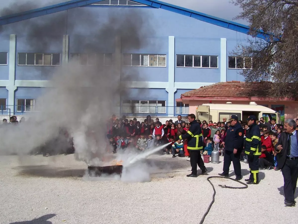 Okullarda Yangın Tatbikatı