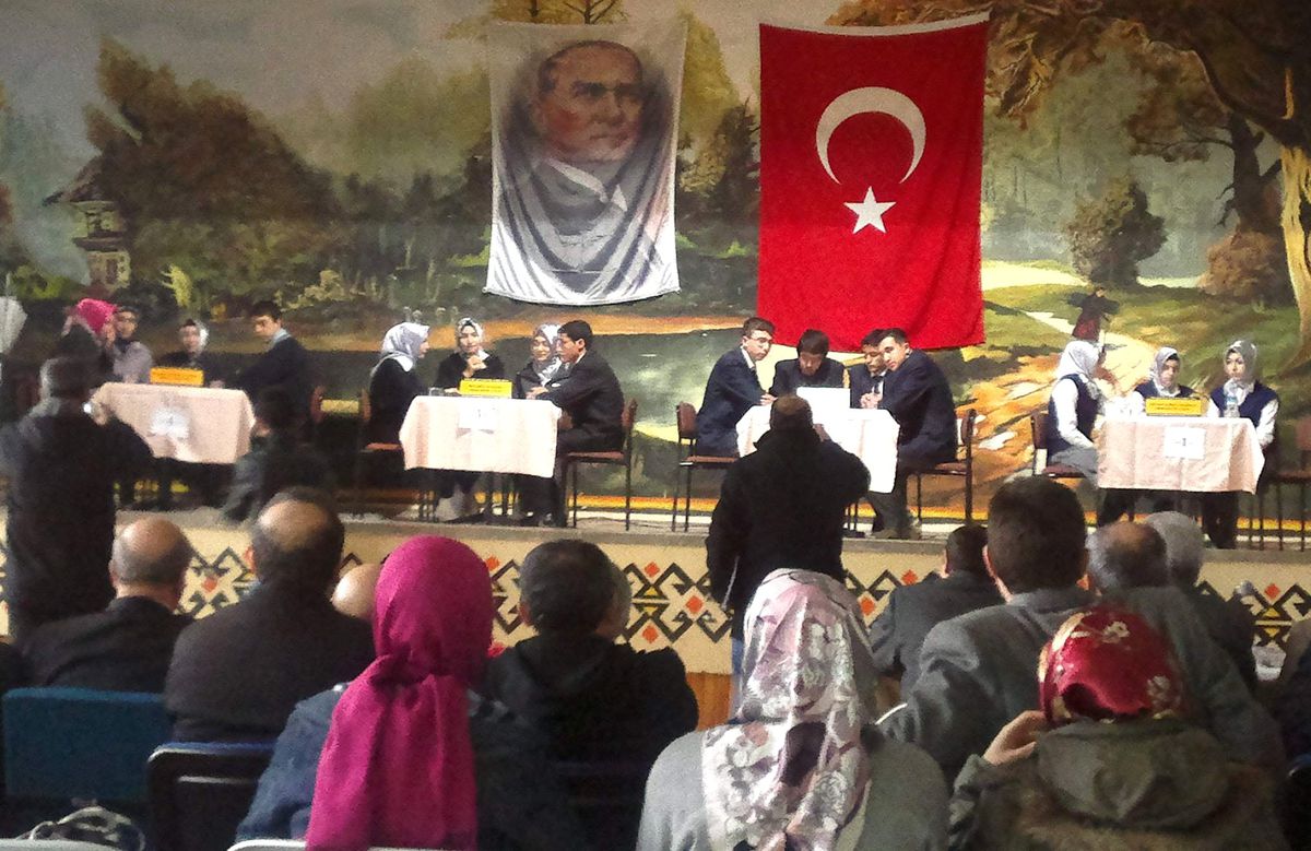 Hisarcık İmam Hatip Lisesi Arapça Şiir Yarışmasında İl Birincisi Oldu