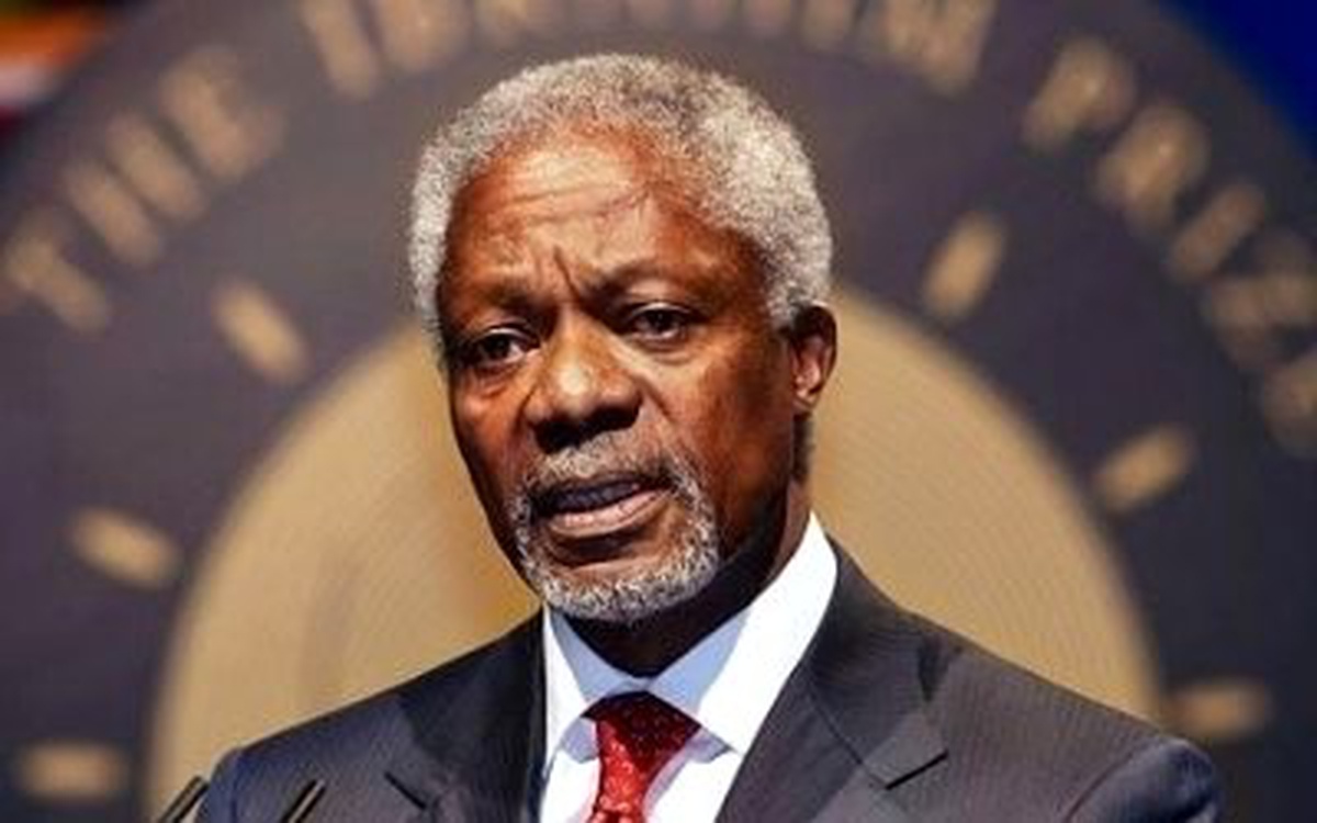 Kofi Annan, Kahire\'de Suriye Krizine Çözüm Arıyor