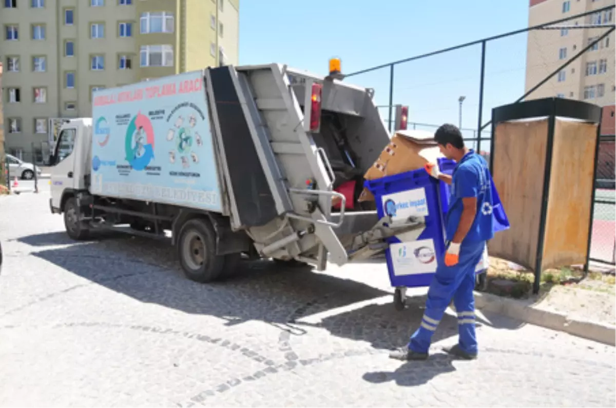 1032 Ton Atık Ekonomiye Kazandırıldı