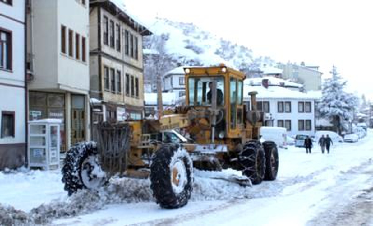 Bolu Merkezi Beyaza Büründü