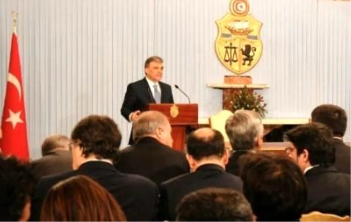 Cumhurbaşkanı Gül, Tunus Ulusal Meclis Genel Kurulu\'nda Konuştu