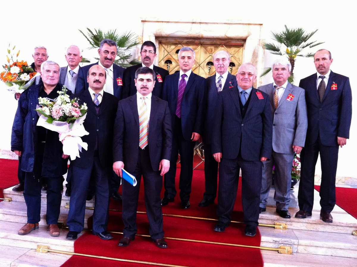 Emniyet Emeklileri Vekil Gök'ü Ziyaret Etti