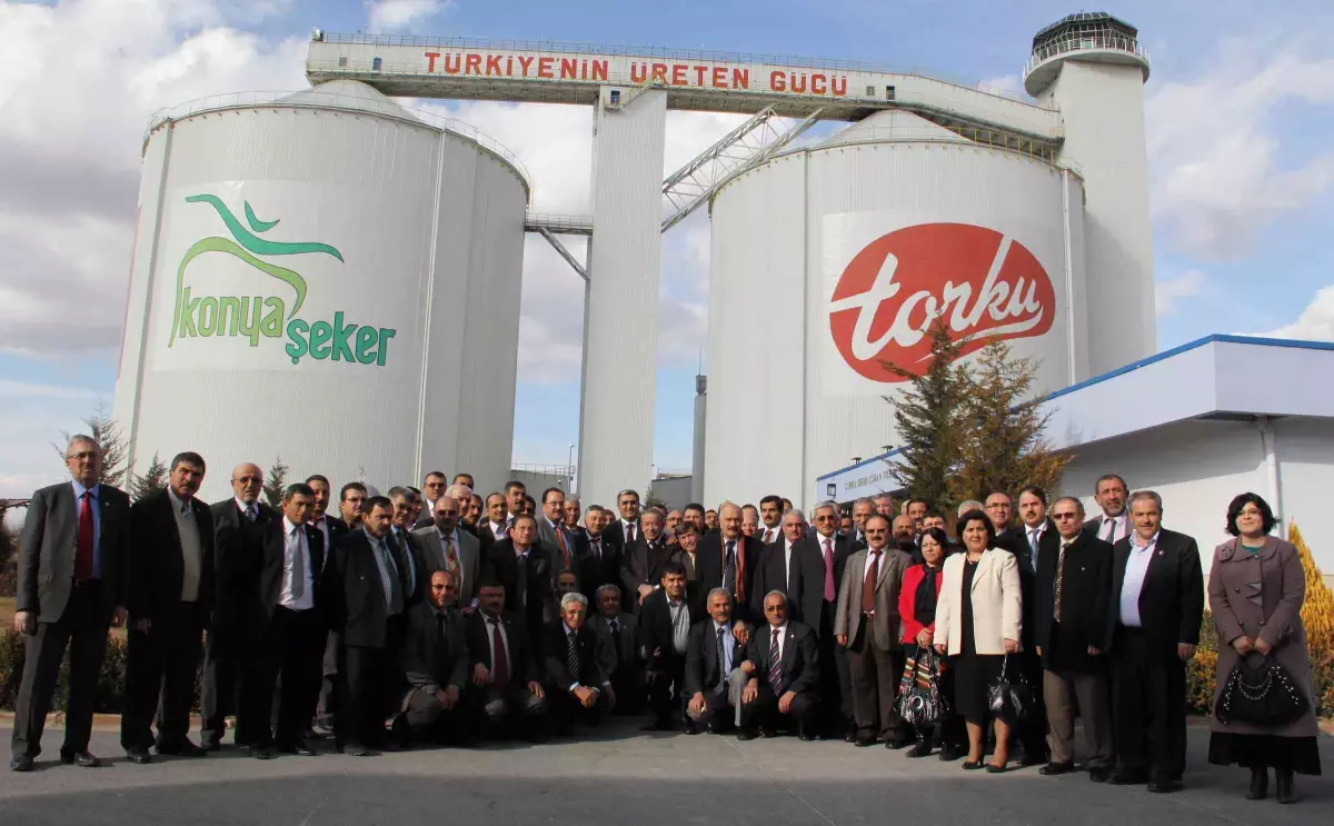 İl Genel Meclis Üyelerinden Çumra Şeker\'i Teknik Gezi