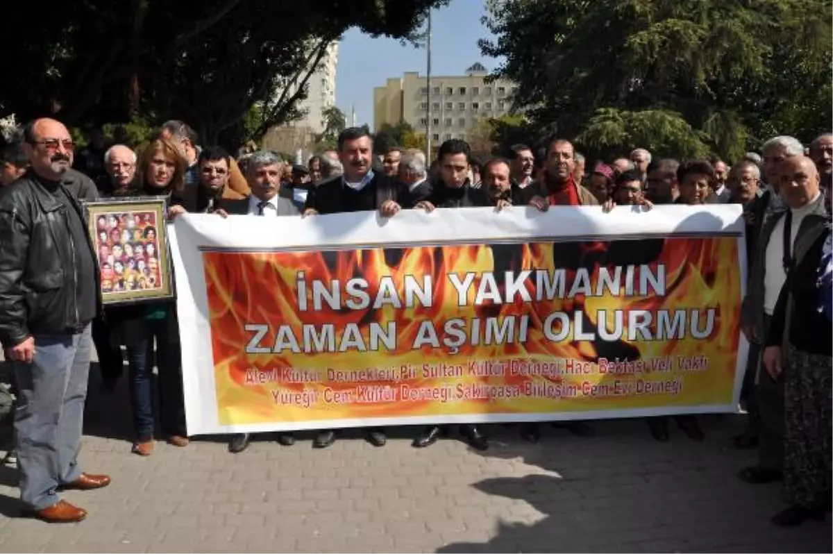 Sivas Katliamına Zaman Aşımı Protestosu