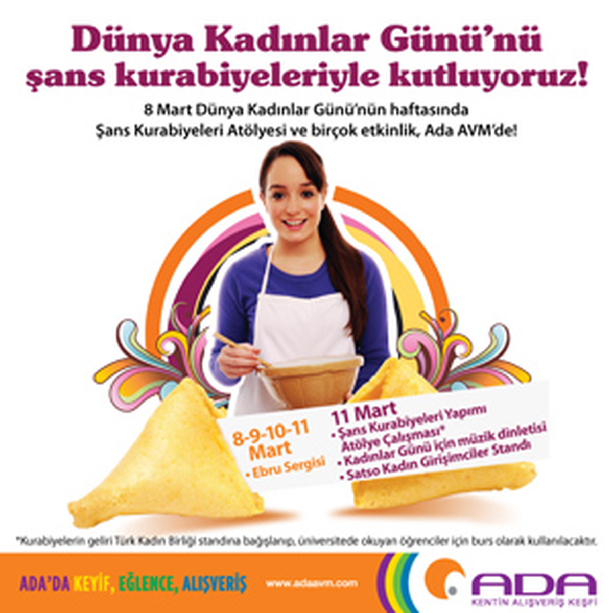 Ada AVM\'den Eğitime Destek!