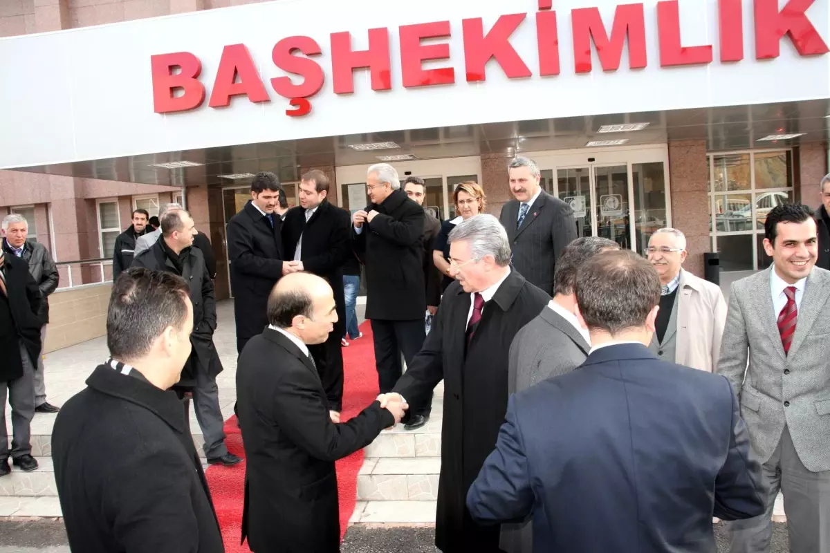 Eğinlioğlu\'na Geçmiş Olsun Ziyareti