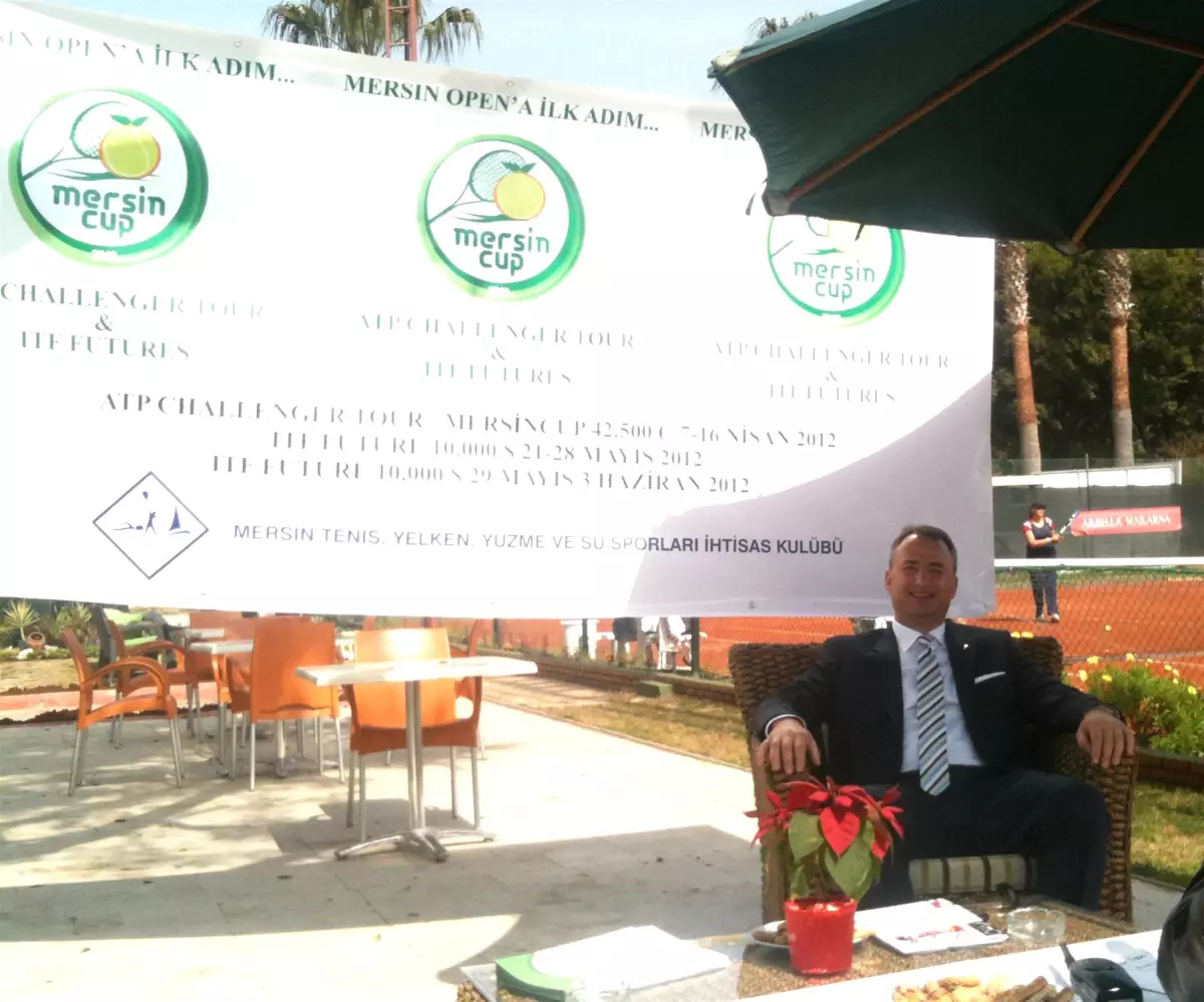 Mersin\'de Uluslararası Tenis Turnuvalarına İlk Adım Atıldı