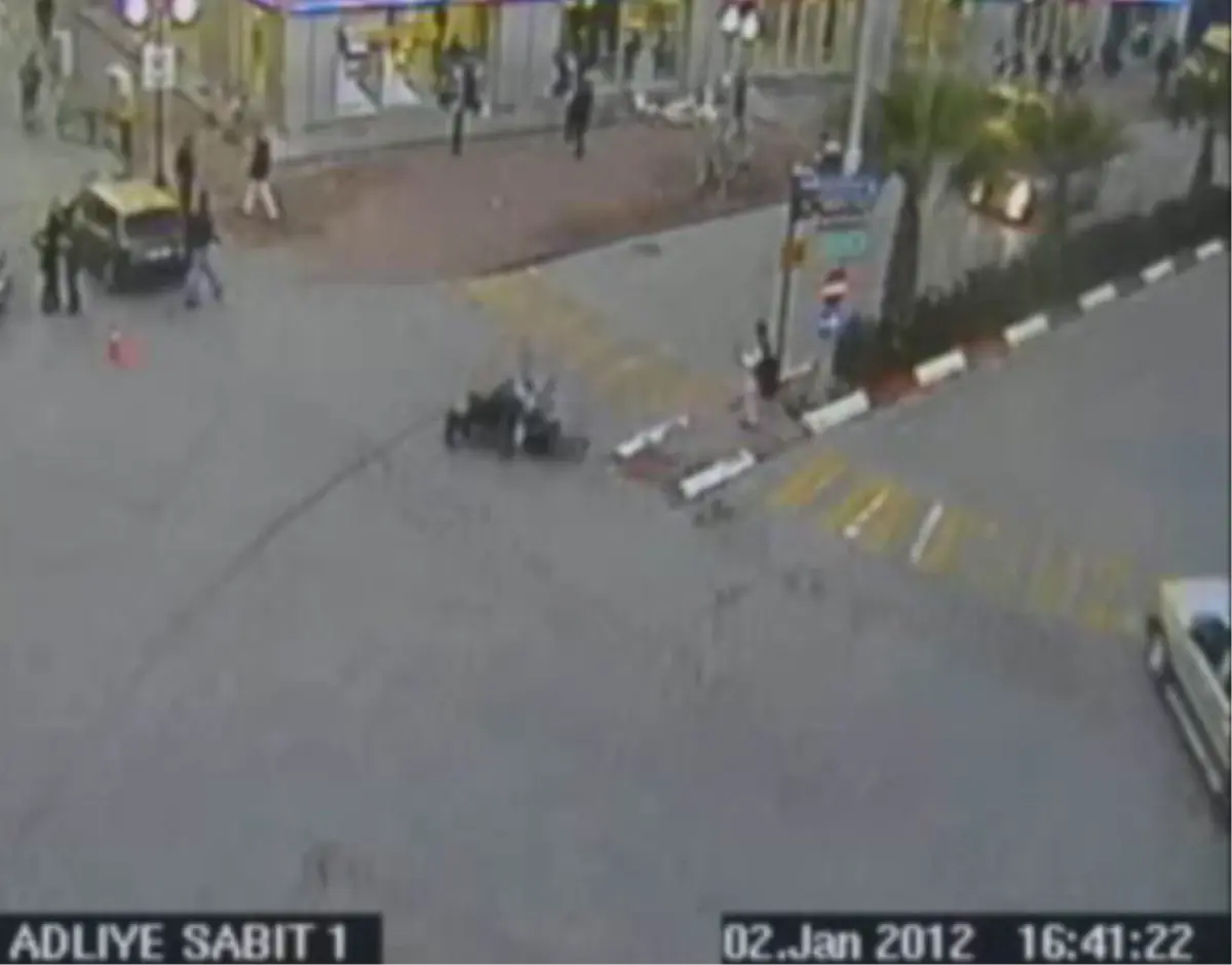 Tarsus\'taki Kazalar Mobese Kameralarına Yansıdı