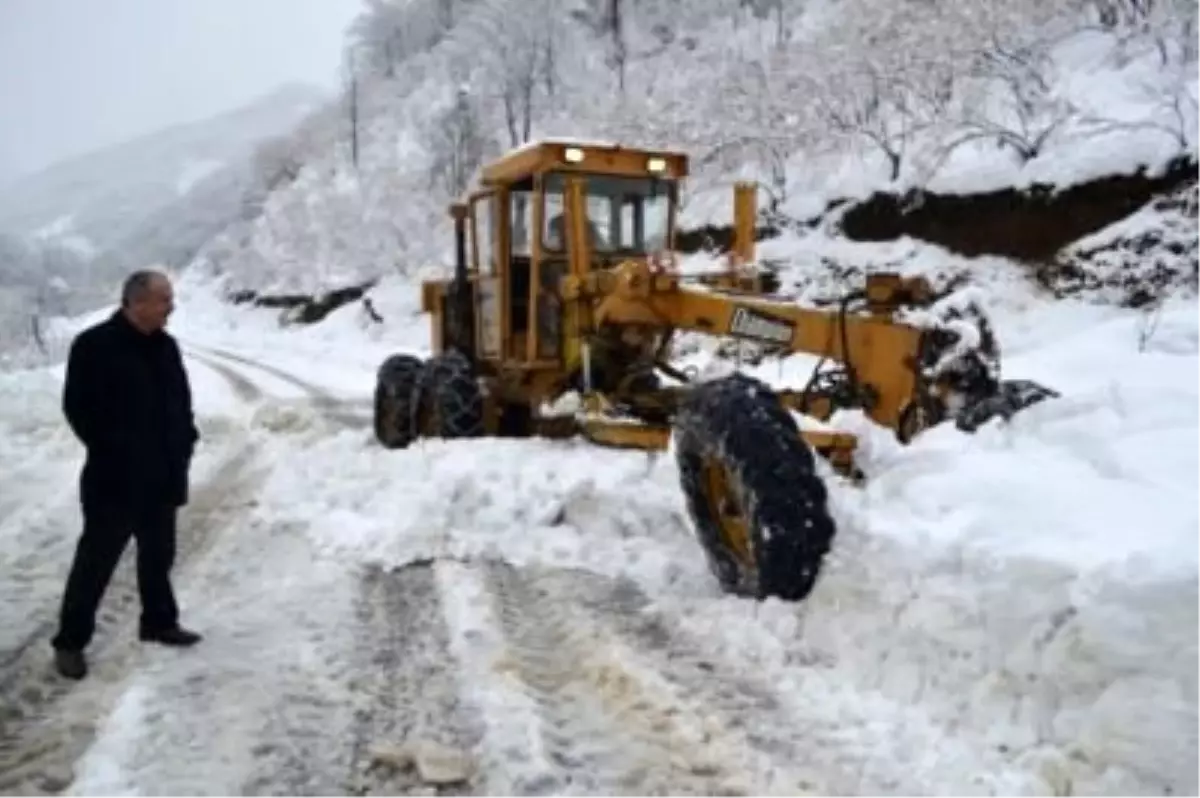 Zonguldak\'ta Kar Yağışı Durdu, Çilesi Sürüyor