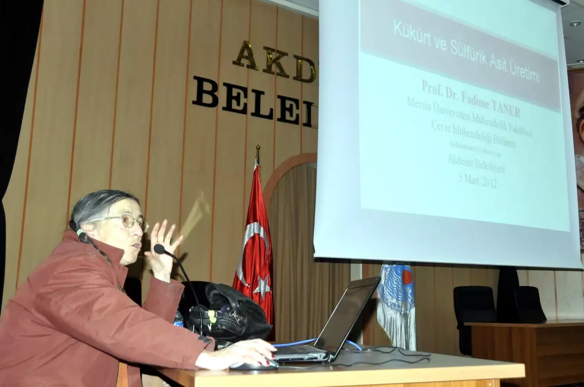 Mersin\'de \'Kükürt ve Sülfürik Asit Üretimi\' Konferansı