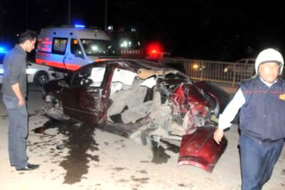 Mersin'de Trafik Kazası; 1 Ölü 11 Yaralı
