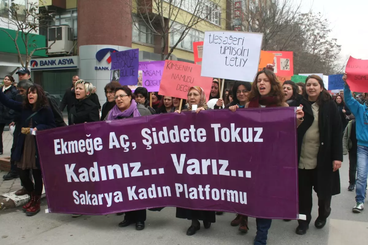 Sakarya Kadın Platformundan 8 Mart Yürüyüşü