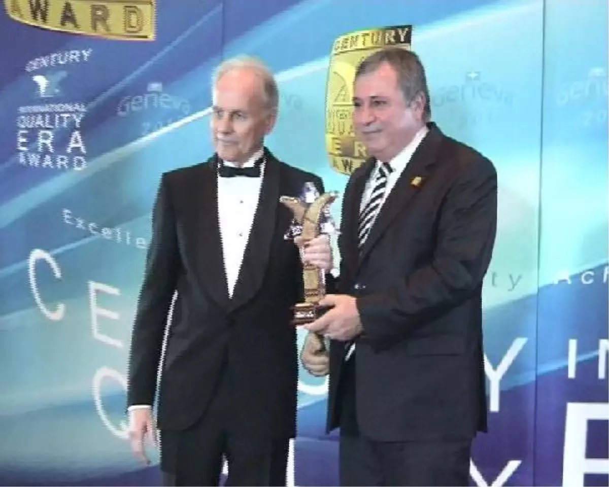 Dünya İşadamları Yönetimi'nden Türkiye'ye 2 'Altın Başarı' Ödülü