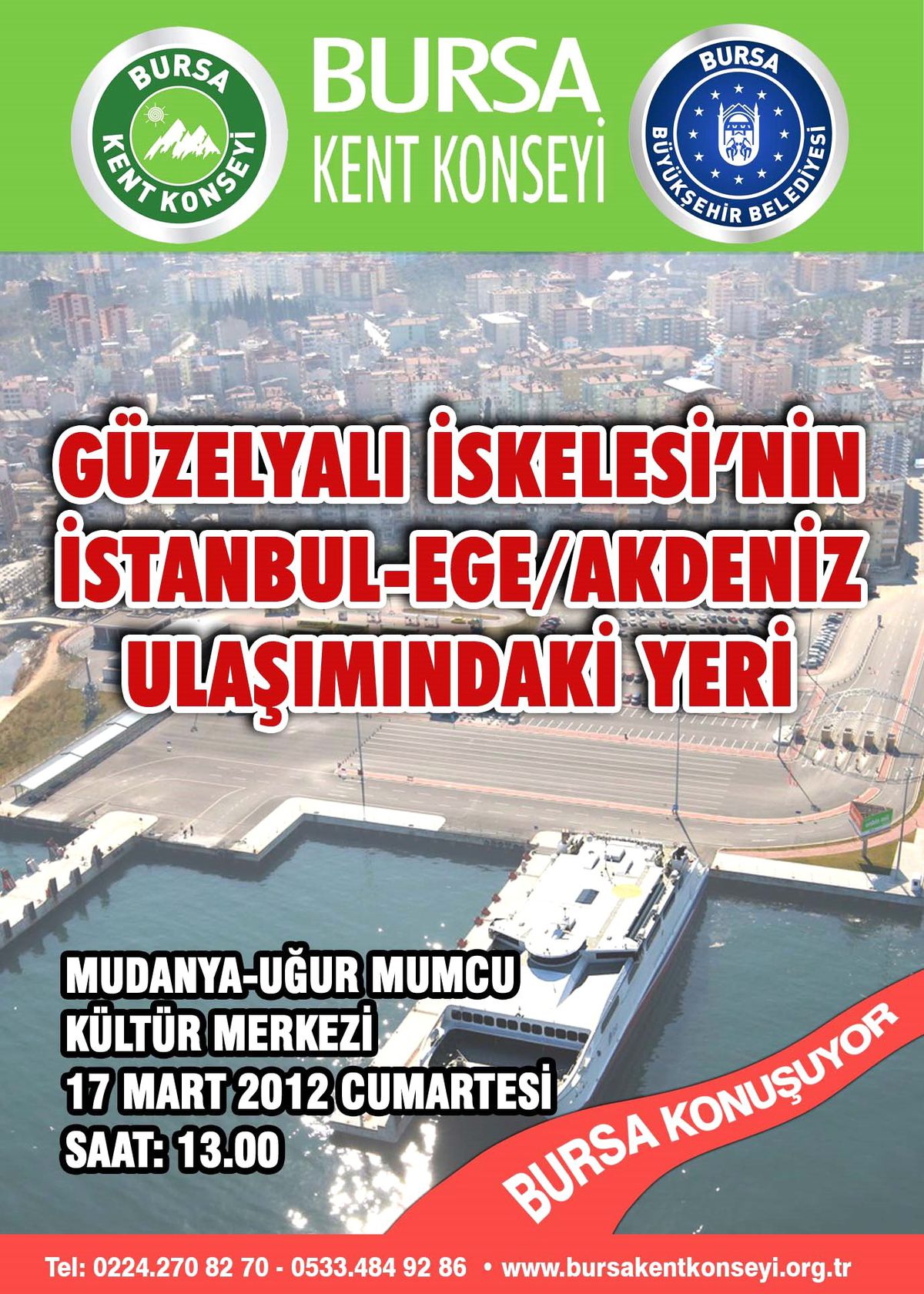 Güzelyalı İskelesi Kent Konseyi Gündeminde