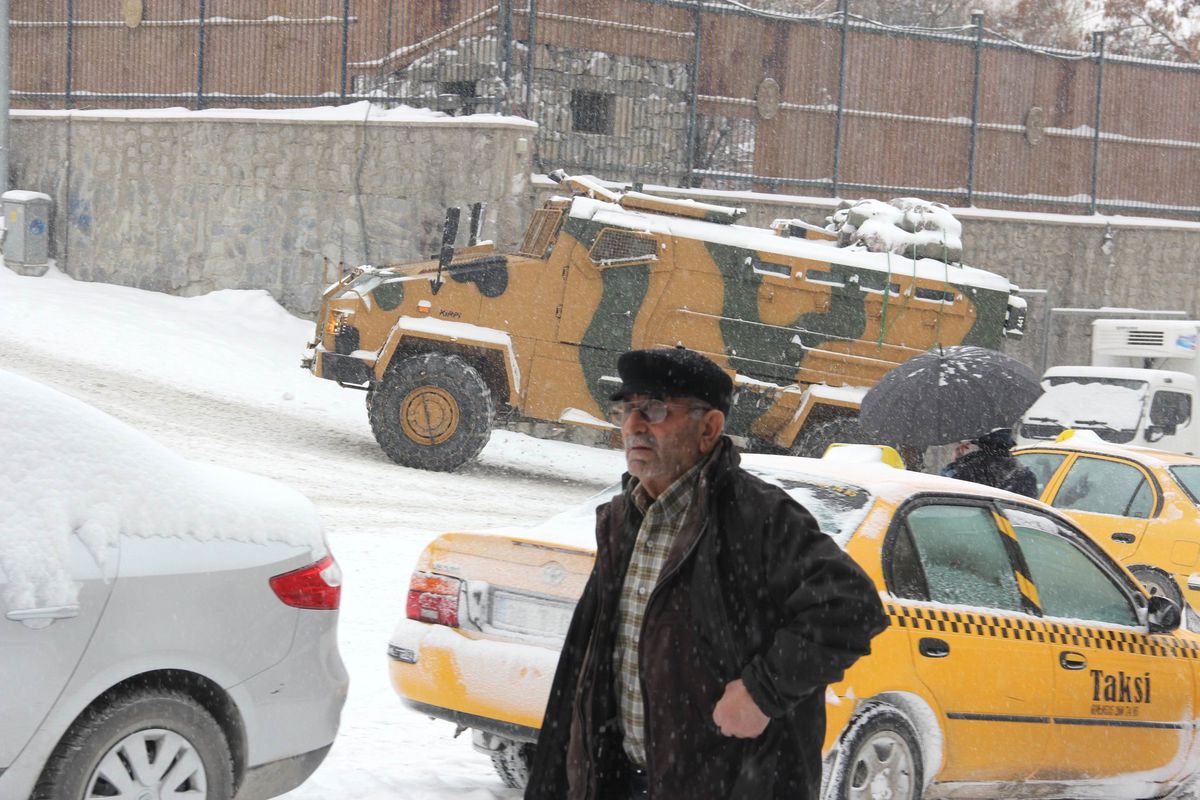 Hakkari\'de Askeri Hareketlilik