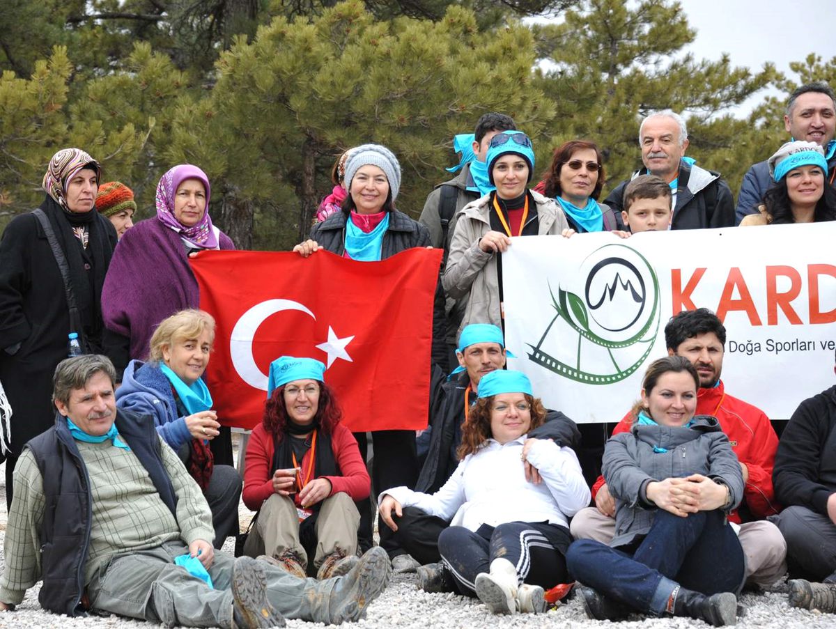 Karaman\'da Doğa Yürüyüşü Yapıldı