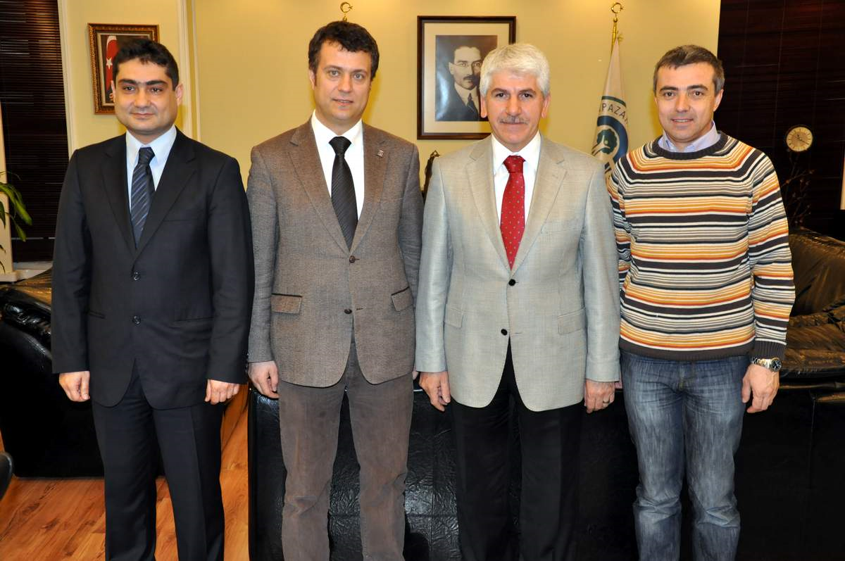 Makine Mühendisleri Odası Odunpazarı Belediye Başkanı Burhan Sakallı\'yı Ziyaret Etti