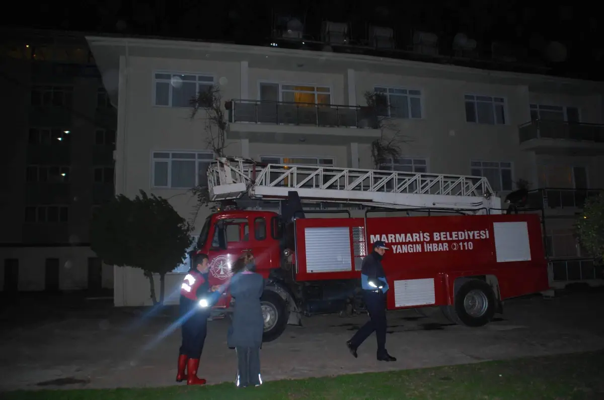 Marmaris'te Baca Yangını