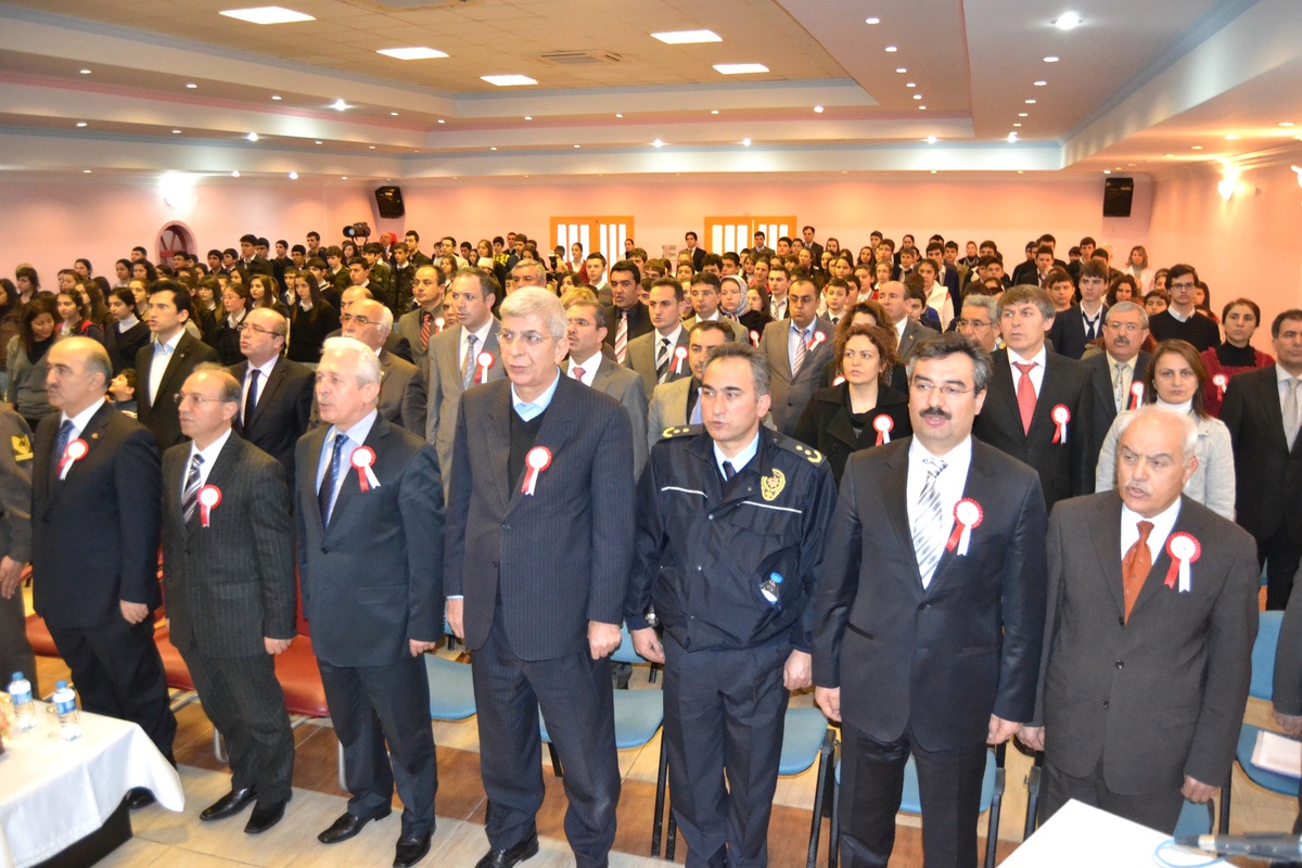 Talas\'ta İstiklal Marşı\'nın Kabulünün 91. Yıldönümü Kutlamaları